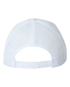 Mesh-Back Trucker Cap - WHITE - ADJUSTABLE | Valucap Mesh-Back Trucker Cap in White Size Adjustable | 80/20 Polyester/cotton White Mesh Trucker Hat With Mesh Back, White Trucker Baseball Cap With Mesh Back, White Mesh Trucker Hat One Size, White Mesh Trucker Hat, White Snapback Cap With Mesh Back, Cap White, Trucker Cap, Baseball Cap, Everyday Fashion