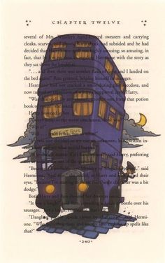 a drawing of a double decker bus with words written on it