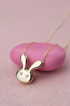 14k 18k 10k Gold Diamond Bunny Ears Charm Necklace, Happy Easter Necklace Gift for Her, Animal Lover Jewelry, Easter Gift Idea Rabbits symbolize sensitivity, gentleness, fertility, new beginnings, and good luck FEATURES * Solid Gold (real gold, not gold plated or gold filled material) * Gold Karat: 10K (417) - 14K (585) - 18K (750) (optional) * Pendant Height: 0.61 Inches (1.55 cm) * Pendant Width: 0.57 Inches (1.45 cm) * Available Gold Color: Yellow gold, rose gold and white gold (optional) * D Cheap Easter Jewelry Gift, Easter Necklace, Bunny Jewelry, Rabbit Jewelry, Bunny Necklace, Lover Jewelry, Antique Silver Jewelry, Easter Gifts For Kids, Silver Jewelry Necklace