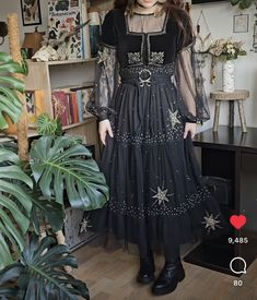 Trees Of Eternity, Whimsigoth Outfits, Witch Aesthetic Outfit, Happy Yule, Witchy Wardrobe, Goth Outfit Ideas, Magic Clothes, Alt Clothes, Whimsy Goth