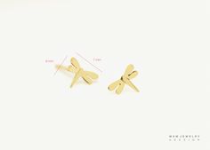 Cute little dragonfly is always an excitement to see one. It is the symbol of friendship. Metal Finish: Polished / Shiny Material 925 sterling silver or 14K Yellow Gold or 14K Rose Gold Post Size: Sterling Silver: about 10mm (L) // 0.9mm (19guage) Thick Gold: about 9mm (L) // 0.76mm (20gauge) Thick Note: Actual color might be different from the photo due to the lighting effect. We can made the stud in almost any size, contact us for more information. Gold Dragonfly Earrings For Gift, Nickel-free Gold Dragonfly Earrings, Gold Nickel-free Dragonfly Earrings, Friendship Symbols, Triangle Earrings Stud, Triangle Studs, Circle Earrings Studs, Circle Studs, Etsy Earrings