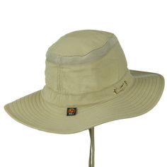 Outback Sun Protection HatMade of 30% nylon and 70% cotton.L and XL are available with sweat band inside.Crown measures 4 inches deep, with side mesh.Brim measures 2 1/2 - 3 1/2 inches wide with chin string, green color under brim.Light, soft and cool material.UV45+ with Dupont Teflon, water, stain resistant, floatable brim, Hand washable.Imported.Available in khaki and olive. The Outback Sun Protection Hat with Chin String is the perfect hat to wear when you're out doing your favorite outdoor a Adjustable Green Hats For Outdoor, Green Adjustable Hat For Outdoor, Adjustable Green Hat For Outdoor, Green Bucket Hat With Visor For Outdoor, Green Visor Sun Hat For Outdoor, Khaki Curved Brim Bucket Hat For Outdoor Activities, Khaki Bucket Hat With Curved Brim For Outdoor Activities, Casual Breathable Bucket Hat, Casual Solid Breathable Bucket Hat