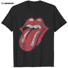 The Rolling Stones Distressed Tongue Premium T-Shirt is the ultimate homage to one of the greatest rock bands of all Rolling Stones Shirt, Hard Rolls, Greatest Rock Bands, Kid Tees, Polished Look, Workout Tee, Rolling Stones, Running Errands, Piece Of Clothing