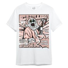 Brand Dunkare Low Legend Pink 11s Shirt - Chilling Art Clown Halloween Unisex Shirt White Halloween T-shirt With Front Print, White Shirt With Sublimation Print In Pop Culture Style, White Pop Culture Shirt With Sublimation Print, Halloween Band Merch Shirt With Graphic Print, Halloween White T-shirt With Front Print, Halloween Graphic Tee Shirt With Graphic Design, Halloween Graphic Tee With Graphic Design, White Band Merch Shirt With Character Print, Pop Culture Cotton Shirt For Halloween