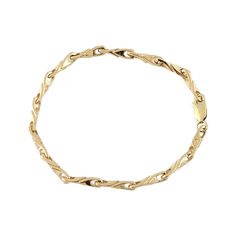 Vintage 14k Yellow Gold Bracelet This Beautiful 14k Yellow Gold Bracelet Would Make The Perfect Gift! Size: 7" Weight: 10.6 G/ 6.8 Dwt Hallmark: 14k Very Good Condition, Professionally Polished. Will Come Packaged In A Gift Box Or Pouch (When Possible) And Will Be Shipped U.S. Priority Mail Insured. Mm122922/Kcs17 Vintage Gold Bracelet, Gold Link Bracelet, Gold Link, Yellow Gold Bracelet, Estate Jewelry, Womens Jewelry Bracelets, Link Bracelets, Vintage Gold, Priority Mail