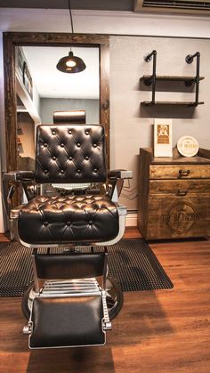 The Barberos BarberShop Chair Barbershop Chair, Female Barber, Barber Shop Chairs, Barber Chairs, Barbershop Design, North Park, Single Chair, Barber Chair, Barber Shop