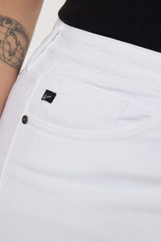 Cleo High Rise Shorts (Plus Size) by Kancan | The Ultimate Denim Shop | Premium denim meets comfort | Designed in Los Angeles. Our Cleo High Rise Shorts is perfect for Summer. Get comfortable in our stretch white color denim that accentuates your curves and is great for everyday wear. Features a fun frayed hem, a single button, optic white color, and distress! Shop now! plus size high rise shorts, plus size summer fashion, cleo high rise shorts, denim plus size shorts, white denim plus sice Trendy White Stretch Bottoms, High Waist White Bottoms With Frayed Hem, White Stretch Cotton Shorts, White High Rise Cotton Bottoms, Casual White Bottoms With Frayed Hem, White Stretch Jeans For Summer, White Cotton Bottoms With Frayed Hem, White Stretch Jeans With Frayed Hem, White Jeans With Frayed Hem In Short Length