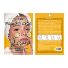 English Packaging Facial Mask Cartoon Fruit Face Care Fruit Masks For Face, Fruit Face Mask, Repair Mask, Brightening Mask, Hydrating Mask, Face Hydration, Facial Masks, Skin Rejuvenation, Oil Control Products