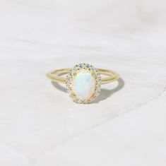 Promise Ring For Men, Mother Ring, Oval Opal Ring, Opal Promise Ring, Opal Ring Vintage, Dainty Wedding Ring, October Birthstone Rings, White Opal Ring, Sterling Silver Promise Rings