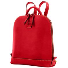 Pack in Style    This chic backpack, made from special Italian Vacchetta leather that grows softer the more you carry it, is perfect for vacation, a day in the city, or the commute to work. Red Leather Backpack With Zipper Closure, Red Leather Backpack With Zipper For Everyday, Red Leather Standard Backpack, Classic Red Leather Backpack For Everyday, Classic Red Leather Everyday Backpack, Red Leather Travel Backpack, Modern Backpack, Chic Backpack, Commute To Work