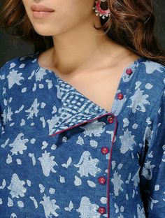 Trendy Kurti, Salwar Neck Designs, Churidar Neck Designs, Kurti Sleeves Design, Patterns Dress, Churidar Designs, Designer Kurti Patterns, Simple Kurti Designs, Neck Designs For Suits