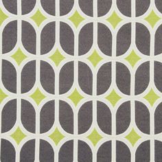 a gray and green wallpaper with circles on it