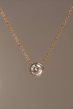 Materials- 14k Yellow Gold & Diamond

Weight- 0.85 VS1 G Diamond

*Chain not included Elegant Everyday Solitaire Necklace With Bezel Setting, Classic Diamond Necklace With Bezel Setting, Everyday Classic Solitaire Necklace With Single Cut Diamonds, Classic Solitaire Necklace With Smooth Bezel For Formal Occasions, Timeless Solitaire Necklace With Bezel Setting For Formal Occasions, Minimalist Bezel Set Diamond Necklace For Anniversary, Timeless Solitaire Necklace With Bezel Setting For Formal Events, Minimalist Solitaire Necklace With Bezel Setting For Anniversary, Timeless Formal Solitaire Necklace With Bezel Setting