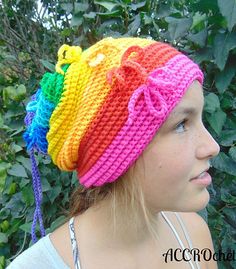 Pride Crochet, Cowl Crochet, Crochet Kids Hats, Crochet Hat Free, Crochet Hats Free Pattern, Rainbow Crochet, Scarf Crochet Pattern, Basic Crochet Stitches, Crochet Cowl