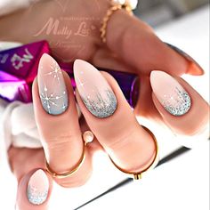 #nailbeauty #nails #nailart #nailsofinstagram #naildesigns #nailideas #nailartdesigns #nailcolors #ногти #ногтидизайн #nailfashion #nailfashion #nailartideas #nailartdesigns #френч #френчманикюр #nailart Grey Nails Ideas, Silver Nail Designs, Grey Nails, Grey Nail Designs, Silver Nail Art, Art Deco Nails, Silver Nail, Gray Nails, Almond Nails Designs