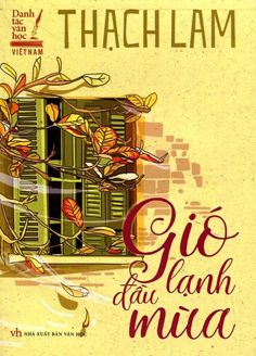 a book cover with an image of a building and leaves on the front, which reads gio fa lanh miya