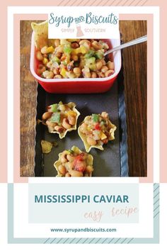 the mississippi caviar recipe is ready to be eaten