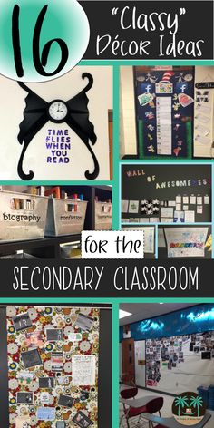 classroom decor ideas for the secondary classroom