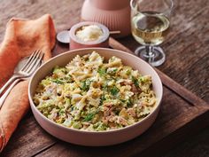 Bowties with Tuna, Broccoli & Parmesan Sauce - San Remo Tuna Broccoli, Broccoli Parmesan, Chicken Broccoli Cheese, Parmesan Broccoli, Cooking Cream, Parmesan Sauce, Broccoli And Cheese, Food Shows, Latest Recipe