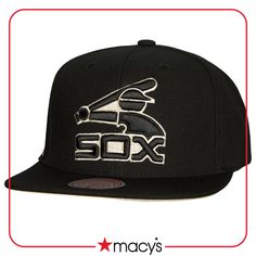 in stock Chicago White Sox Outfit, White Sox Outfit, Black Chicago, Kids Journal, Shop Fans, White Sock, Mitchell & Ness, Major League Baseball, Chicago White Sox