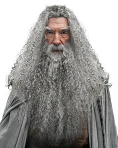 PRICES MAY VARY. Our wizard accessory set includes a beard and a wig, which will become the perfect wig for your favorite costume. The characteristics of elderly bearded wigs: The wig cap has good elasticity and can be stretched. Double adjustable buckles can help you better wear a gray beard wig. The breathable wig cap mesh fabric makes you more comfortable. Which wizard are you imitating this Halloween? Paired with our gray wig and beard to add extra color to your look, full of charm. In addit Beard Wig, Halloween Beard, Gray Wig, Funny Cosplay, Santa Claus Costume, Grey Beards, Men's Wigs, Father Time, Grey Wig