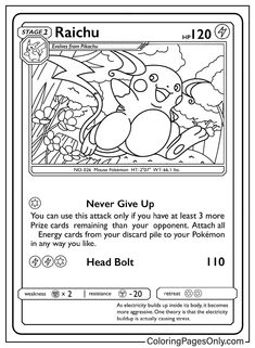 pokemon trading card with an image of pikachu