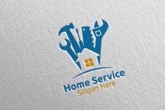 a logo for a home service company