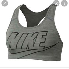 Sports Bra With Supreme Style And Comfort, Combine With Dri-Fit Technology. Maroon Nike, Medium Support Sports Bra, Gray Sports Bra, Strappy Sports Bras, Nike Sports Bra, Lululemon Sports Bra, Padded Sports Bra, Racerback Sports Bra, Women's Sports