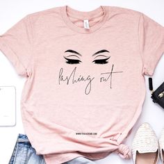 Lashing Out Short-Sleeve Unisex T-Shirt , , - peachcreme.com Single Lash Extensions, Long Hair Clip, Hair Curlers Rollers, Lash Studio, Applying Eye Makeup, Lash Room, Eyelashes Mascara, Eyelash Sets