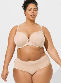 FIT Mid-rise. Full coverage. MATERIALS + CARE Seamless knit fabric. 94% nylon, 5% spandex, 1% cotton. Wash cold. Dry low. Imported. DETAILS Elastic waistband. WHY WE LOVE IT Soft and seamless, this brief panty stretches with you while disappearing under your most slim-fitting looks. The best plus size women's seamless smooth mid-rise brief panty sleep bottoms in rose dust made of seamless. These comfy pajamas will be your favorite PJs to sleep in or lounge around. Torrid is your destination for Toned Aesthetic, Curvy Work Outfit, Comfy Pajamas, Pajamas Comfy, Black Seamless, Seductive Clothes, Amazing Fashion, Gorgeous Eyes, Summer Styles