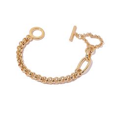 Moon Chain, Moon Circle, Chain Bracelets, Demi Fine Jewelry, Gold Plating, Chain Bracelet, Circles, 18k Gold, Gold Plate