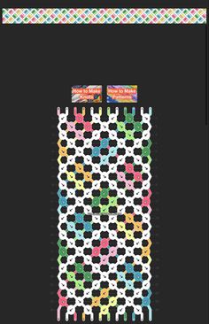 an image of the back side of a phone case with different colors and patterns on it