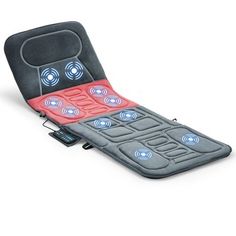 If you want to enjoy a professional quality massages at home, then this Full Body Massager is a good choice for you! Our full-body massage mat features 10 massage motors, which can provide 5 modes (rolling/pulsate/tapping/kneading/auto) to target your neck, back, thigh and foot. What's more, you finished off with a built-in heater to help you promote blood circulation. Moreover, it's flexible and foldable so that you can use it everywhere. Massage pad with auto shut off and overheat protection f Foldable Mattress, Deep Relief, Body Massager, Back Massager, Therapeutic Massage, Full Body Massage, Heat Therapy, Muscle Aches, Good Posture