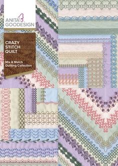 an image of crazy stitch quilts