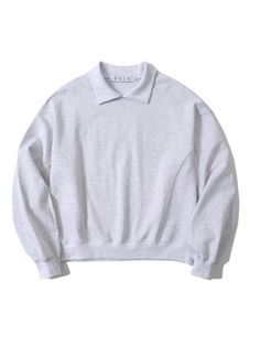 Editor's notesThe casual sweatshirt from Ease features a comfortable silhouette and collar detail, wearing easily as daily wear.- Pullover closure- Regular collar- Oversize silhouette- Banding hemline- Casual and comfy itemMeasurements(in.)S/M/L/XL- Total length: 24.40 / 25.19 / 25.98 / 26.77 in.- Shoulder: 23.62 / 24.01 / 25.19 / 26.77 in.- Chest: 22.83 / 23.62 / 24.40 / 25.19 in.- Sleeve: 22.83 / 23.22 / 23.62 / 24.01 in.Model infoMan - Height: 5'9' Fitting size LComposition & Care- 70% Cotton, 30% Polyester- Dry cleaning- Cold washingDesigner- by ease Collared Sweatshirt For Loungewear In Relaxed Fit, Relaxed Fit Collared Sweatshirt For Streetwear, Relaxed Fit Collared Sweatshirt, Collared Sweatshirt With Ribbed Cuffs And Relaxed Fit, Casual Collared Sweatshirt With Relaxed Fit, Collar Sweatshirt, Collared Sweatshirt, Sweatshirt White, Blue Sweatshirt