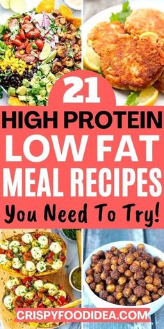 Low Fat High Protein Recipes, Gallbladder Diet, Low Carb Low Fat Recipes