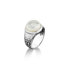 Signet ring with moonstone for men in sterling silver, Pearl stone ring with engraved victorian motif, White agate handmade gemstone ring This lovely gemstone ring is perfect for daily wear. It is crafted from fine 925K sterling silver and has the most intricate details that are sure to catch the eye of anyone who sees it. Handcrafted with love and joy, this ring will be with you for years to come, possibly even taking its place as a family heirloom for generations to come! With its detailed han Classic White Cabochon Moonstone Ring, Elegant White Engraved Ring Stamped 925, Elegant Engraved Silver Moonstone Ring, Heirloom Silver Cabochon Moonstone Ring, Heirloom Silver Moonstone Cabochon Ring, Antique White Moonstone Ring, Elegant Carved White Rings, Elegant White Carved Rings, Elegant Silver Carved Signet Ring