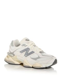 New Balance Men's 9060 Low Top Sneakers Classic Off-white Sneakers For Streetwear, Classic Off White Sneakers For Streetwear, Classic Cream Sneakers For Sports, New Balance Cream Running Shoes For Sports, Ivory Color Scheme, New Balance 9060, New Balance Men, Amazon Associates, New Balance Women