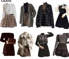 Dark Academia Clothes, Hogwarts Outfits, Mood Clothes, Trendy Outfits For Teens, Fantasy Fashion