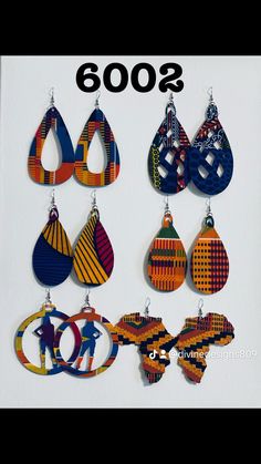 6 Pairs African Women Earrings Round Hoops 100% Soft Cotton Earrings Ethnic Style Dangle Earring Ankara Kente Cotton Earrings, Ankara Accessories, Creative Mindset, Ankara Earrings, African Earrings, Earrings Diy, Earrings Round, Women Earrings, Ethnic Style