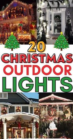 20 christmas outdoor lights to brighten up the night