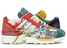 Check out the adidas ZX 8000 Sean Wotherspoon Superearth available on @StockX Adidas Zx 5020, Adidas Zx Torsion 1989, Adidas Zx 8000, Super Earth, Sean Wotherspoon, Upcycled Textiles, Footwear Design, Round Two, Limited Edition Sneakers