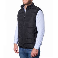 Asher Down Alternative Vest By Alpine Swiss Product Features: Shell, Fill, Lining: 100% Polyester STYLISH – The Asher puffer vest is stylish and versatile for casual or outdoor activewear. Wear it over T-shirts, long sleeve shirts, button downs, or sweaters for endless combinations of fashionable and functional outfits. WARM – A cruelty free down alternative polyester fill makes this vest lightweight and comfortably warm. The wide panel quilted design prevents leakage of filling and maintains it Sporty Spring Vest For Outdoor Activities, Casual Puffer Jacket For Outdoor Activities, Fitted Casual Puffer Jacket For Outdoor Activities, Casual Spring Puffer Jacket For Outdoor Activities, Casual Outdoor Vest Outerwear, Casual Solid Cotton Puffer Jacket, Casual Nylon Vest For Fall, Casual Cotton Puffer Jacket, Casual Nylon Vest Top