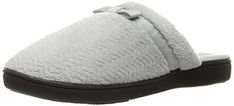 PRICES MAY VARY. Soft microterry clog slipper in slip-on, low back design with indoor & outdoor support Durable microterry house slipper delivers timeless style and warmth, while the SmartDRI, moisture-wicking lining keeps feet comfy and dry Durable rubber outsole provides indoor/outdoor wear and skid-resistant traction Versatile slipper transitions from sofa to store to bedroom and is perfect for women of all ages and lifestyles. Care: Machine wash cool water; dry flat away from heat Isotoner Slippers, Shoes Inspiration, Shoes Storage, Outdoor Comfort, Slide Slippers, Clog Slippers, Soft Slippers, Shoe Inspiration, Women's Mules