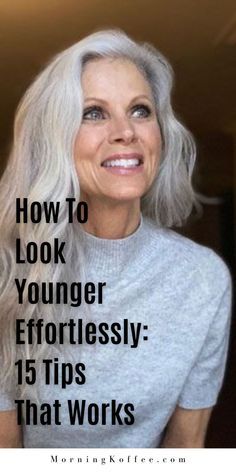 Makeup To Look Younger, Ways To Look Younger, Makeup Tips To Look Younger, Makeup For Older Women, Hair Mistakes, Skin Care Wrinkles, Anti Aging Beauty, Anti Aging Tips