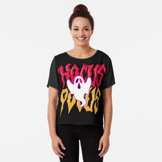 Get my art printed on awesome products. Support me at Redbubble #RBandME: https://www.redbubble.com/i/top/Halloween-Edition-Limited-T-Shirt-by-Saschar72/164745600.B7P0O?asc=u Halloween Mode, Halloween Designs, Chiffon Shirt, Awesome Products, T-shirt