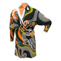 condition 9/10 color multi size 36 chest 47cm, length 76cm, shoulder 47cm, waist 32cm, sleeves 66cm by flat rayon 83% silk 17% made in italy free shipping worldwide (takes around 5days) Multicolor Printed Silk Midi Dress, Multicolor Silk Midi Dress With Abstract Print, Multicolor Viscose V-neck Midi Dress, Multicolor V-neck Midi Dress In Viscose, Chic Multicolor Viscose Midi Dress, Printed Multicolor Viscose Midi Dress, Multicolor Printed Viscose Midi Dress, Elegant Multicolor Viscose Midi Dress, Silk Dress With Vibrant Green Print