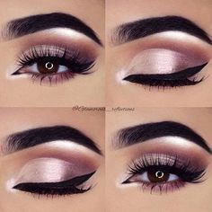 Day Makeup Looks, It Cosmetics Foundation, Pink Eye Makeup, Wedding Day Makeup, Smink Inspiration, Eyeshadow Base, Pinterest Makeup