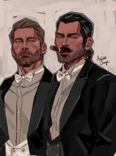 Dutch Van Der Linde, Arthur Morgan, Red Dead Redemption 2, Red Dead, Red Dead Redemption, Light Hair, Dark Hair, Van