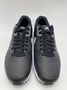 Nike Air Max 90 G Black White Anthracite Shoes (CU9978 002) Men's Size 12.5  | eBay Nike Carbon Color Sneakers For Sports, Synthetic Slip-on Running Shoes With Air Max Cushioning, Black Lace-up Running Shoes With Perforations, Black Sports Sneakers With Perforations, Black Sneakers With Perforations For Sports, Black Perforated Sneakers For Sports, Black Perforated Sports Sneakers, Nike Air Max With Boost Midsole, Synthetic, Lace-up, Nike Air Max Dynamic Lace-up With Cushioned Footbed